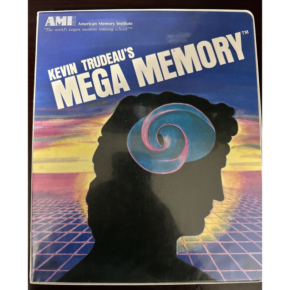 Kevin Trudeau's MEGA MEMORY Audio Book on CASSETTE with Pocket Guide, Workbook